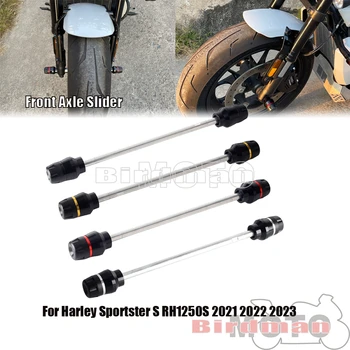 1 Комплект Плъзгача Предната Ос на Двигателя За Harley '21-по-късните версии на Sportster S RH1250S 2021 2022 2023 Защита От Падане на Притежателя Защитна Каишка
