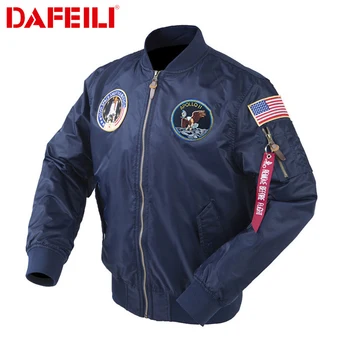2023 Тънък MA-1 САЩ Apollo, военна мъжки водоустойчив градинска армията тактическа дамски яке-бомбер, ветровка, облекло, ловни палто