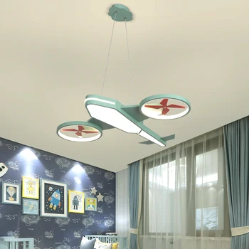 Led полилей Avatar Airplane за детска стая, детска спалня, творчески окачен тавана лампа, модерно осветление за дома, за момчета и момичета