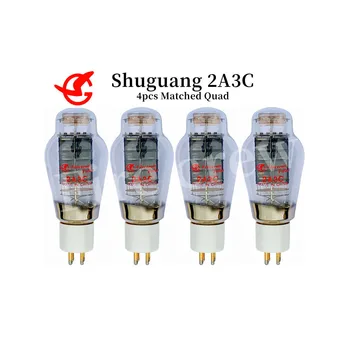 Shuguang 2A3 Вакуумни тръби 2A3C Заменя 2A3B WE2A3 2A3T 2A3-T E2A3 A2A3 Hi-Fi Аудио Клапан Имейл Клиенти Усилвател Аудио Комплект направи си САМ