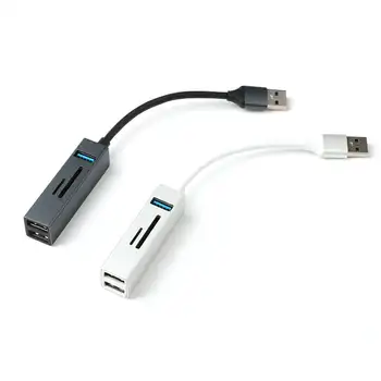 USB-четец на карти 5в1 за КОМПЮТРИ, компютърни аксесоари, концентратор, USB hub е 3.0, адаптер, четец на карти, USB сплитер за преносими компютри Macbook Xiaomi