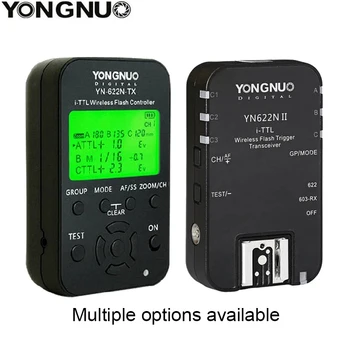 YONGNUO YN622N II YN622N-TX YN622N комплект i-до tll Безжичен Радиостанцията стартиране на светкавица за фотоапарат Nikon за светкавица Yongnuo YN565 YN568