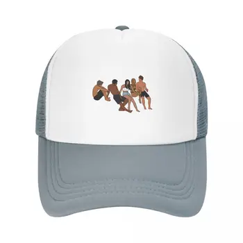 Бейзболна шапка Outer banks netflix, солнцезащитная шапка, дизайнерски шапка, шапка за катерене, мъжки дамски