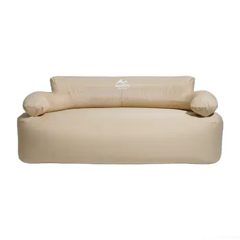 Двойна надуваем диван, походный матрак, походный сгъваем портативен мързелив диван, домакински надуваема легло
