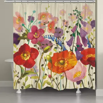 Декоративна завеса за душ с принтом Laural Home Couleur