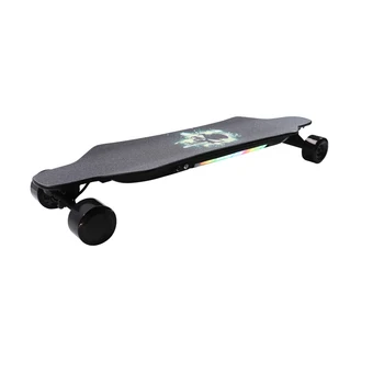 Директна доставка GreatRoc, Нова дизайнерска пътна дъска, Дълга дъска, мощен четырехколесный интелигентни електрически скейтборд с дистанционно управление