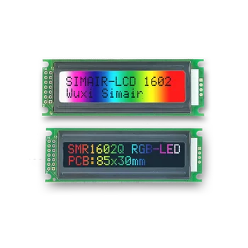Интерфейс Sider 162 1602 3,3 5 6800 FSTN Положителен COB 16x2 Знаков LCD Модул на Екрана на Дисплея LCM Панел с RGB Подсветка