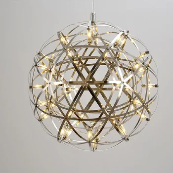 модерни led висящи лампи Spark топка, окачена лампа за спални хол трапезария decoracao quarto таванско помещение скандинавски лампа