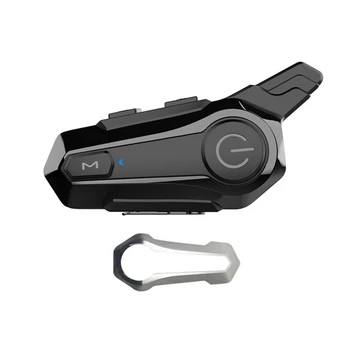Мотоциклетът слушалки BT5.0, Съединителна слушалки за вътрешна комуникация с DSP + функция за намаляване на шума CVC